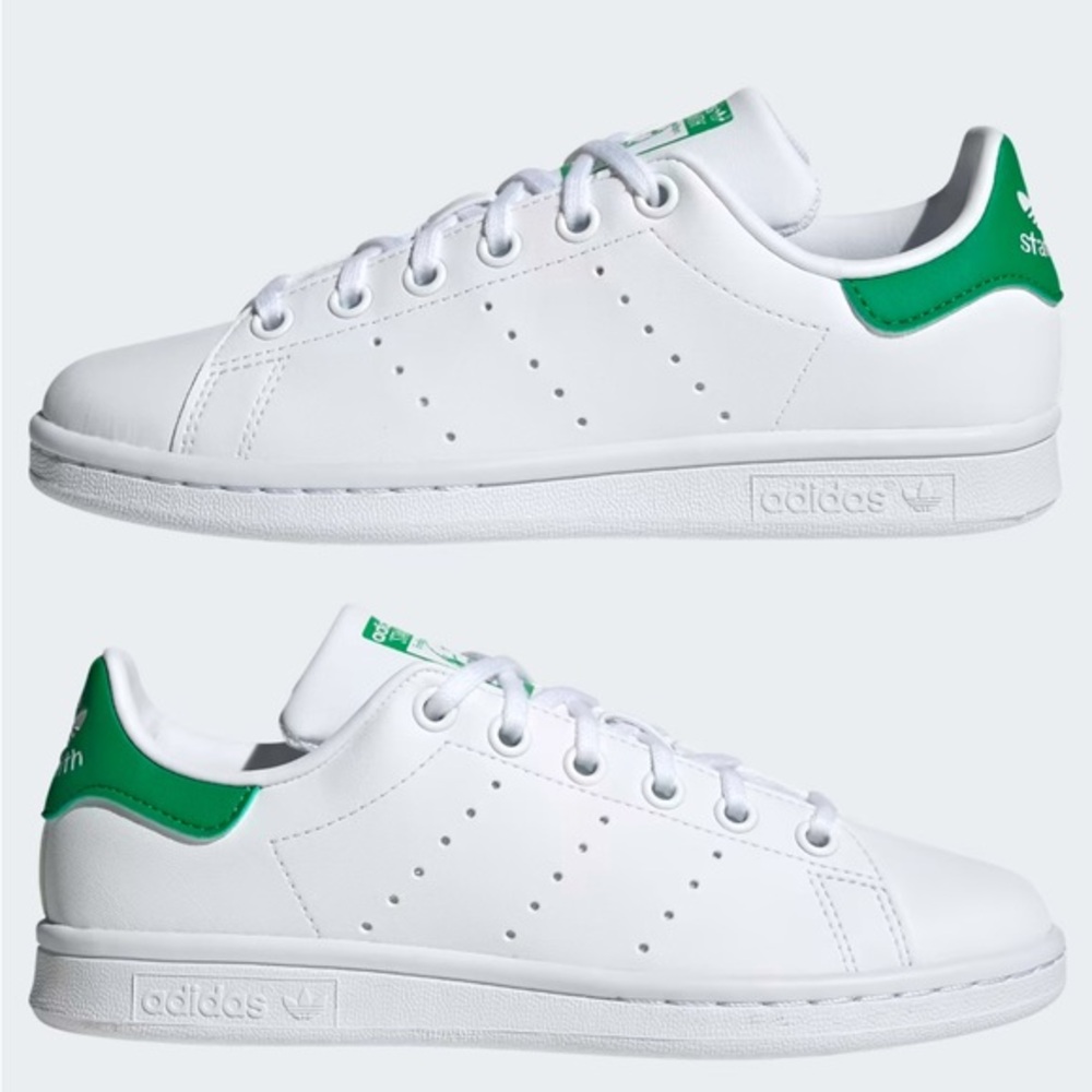 Adidas Stan Smith White Green Sneakers